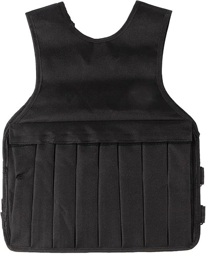 Adjustable Weighted Vest Men Women, Running Weighted Vests Strength Training Weight Vests Fitness Weight Vest with Shoulder Pads for Walking Strength Training Fitness, 20kg Loading