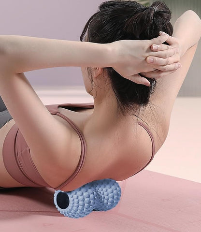 KITWILD Peanut Massage Ball, Double Lacrosse Massage Roller Ball for Deep Tissue Muscle Massage, Physical Therapy, Myofascial Release, Muscle Knots, and Yoga Therapy