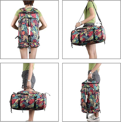 gym duffel bag backpack wrestling bag with shoe compartment 4 kinds of back method waterproof sports walking laptop