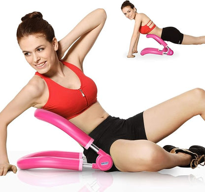 Ab Machine for Home Gym – All-in-One Abs Workout Equipment, Core & Sit Up Trainer for Stomach Exercise, USA Patented Ab Crunch Machine, Black