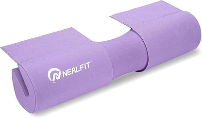 Barbell Squat Pad with Thick Nylon Padding, Hip Thrust Pad for Squats, Lunges, Neck Shoulder Squat Pad for Olympic or Standard Bars