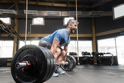 Barbell Clamps 2 inch, Heavy Duty Exercise Collars 2" Quick Release Pair of Locking Pro Olympic Weight Bar Plate Locks Collar Clips for Workout Weightlifting Fitness Training - Red