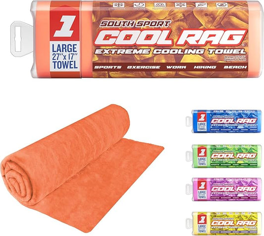 Cool RAG Extreme Cooling Towel for Heat Relief - PVA Cooling Towel for Workout, Gym, Running and for Other Outdoor Sports - Cooling Rag for Neck - Cool Towel for Quick Cooling