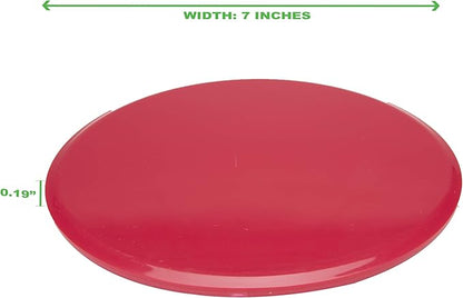 Mind Reader Fitness, Body Floor Sliders Exercise Equipment, Core Gliders, Gliding Discs, Set of 2, Red, 2 Piece