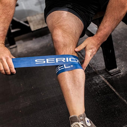 Serious Steel Mobility & Recovery (Floss) Bands |Compression Band | Tack & Flossing Band (7' L x 2" W)