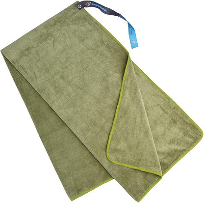 HOPESHINE Gym Towels for Men 20inch X 40inch Women Sweat Large Working Out Microfiber Sports Fast Drying Absorbent Compact Camping, Hiking, Backpacking, Yoga, Travel, Exercise 2-Pack
