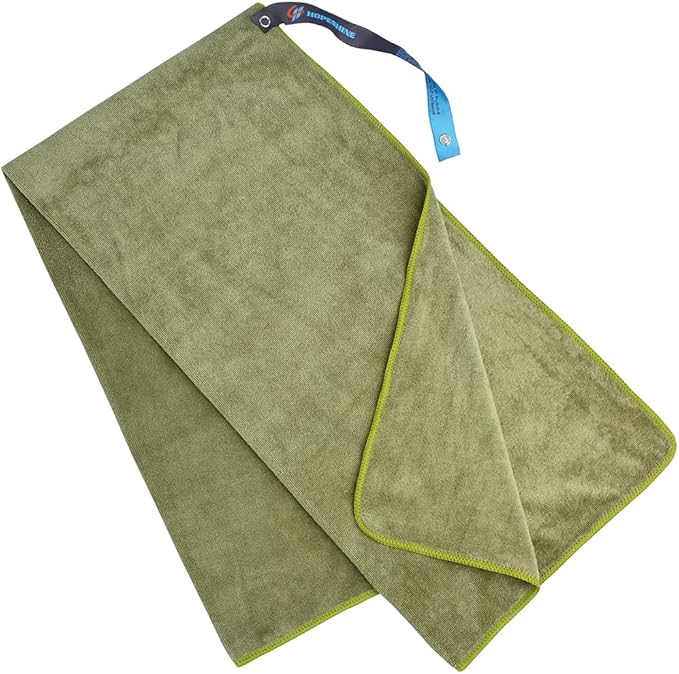 HOPESHINE Gym Towels for Men 20inch X 40inch Women Travel Sweat Fast Drying Compact Towel for Working Out Microfiber Camping, Sports Absorbent Hiking, Backpacking, Yoga, Exercise
