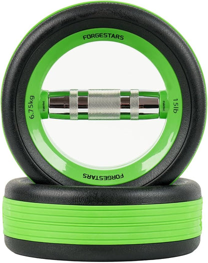 Dumbbell Weight Plates –Dual Purpose Ergonomic Fitness Equipment, Multifunctional Design for Strength Training, Full Body Workouts and Home Gym