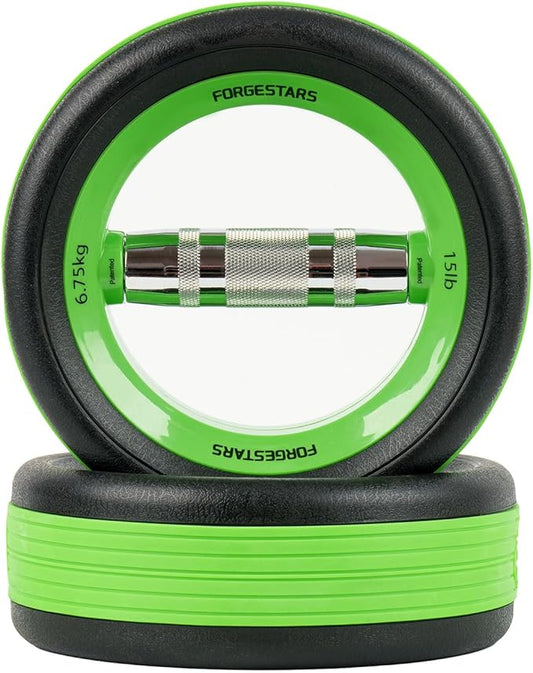 Dumbbell Weight Plates –Dual Purpose Ergonomic Fitness Equipment, Multifunctional Design for Strength Training, Full Body Workouts and Home Gym
