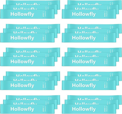 30 Pcs Latex Resistance Loop Exercise Bands for Booty Workout Stretch Exercise Band Non Slip for Legs Squat Resistance Loop Women Men Starter Butt Hip Thigh Fitness