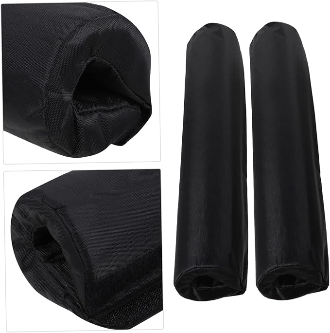 Toyvian 2Pcs Barbell Pad Shoulder Protective Squat Pads for Weightlifting High Density Neck Cushion Gym Equipment for Squats Lunges Hip Thrusts Easy Installation Non Slip