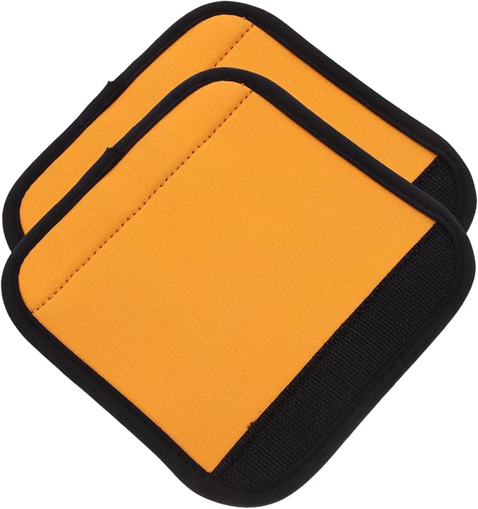BESTonZON 2PCS Nonskid Barbell Pad for Hip Thrusts Detachable Polyester Weightlifting Grips Adjustable Gym Accessories for Indoor Training