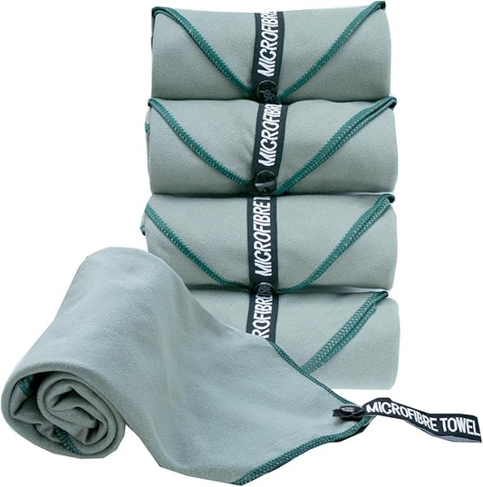 Microfiber Towels Quick Dry Gym Fast Drying Towels for Beach Camping Yoga Travel Sports Towels 5 Pack
