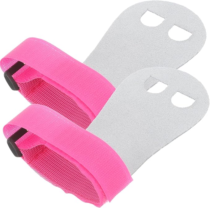 Weightlifting Gloves 1 Pair Half Finger Gym Gloves with Leather Palm Pad Non-Slip Wrist Lifting Strap for Fitness Training and Pull-ups, Medium Gray