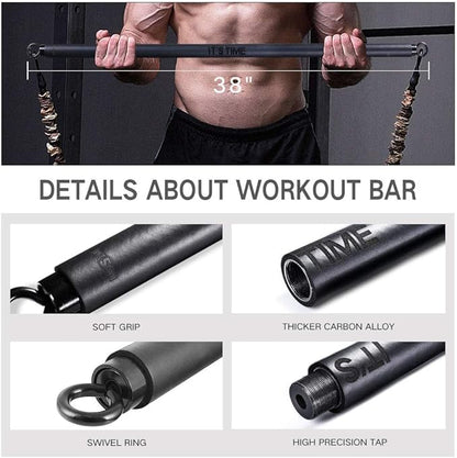 Innstar Multi-Function Resistance Bands for Working Out, Push Up Exercise Bands Resistance Bands Set for Bench Press Gym Equipment, Home Workout, Travel Portable