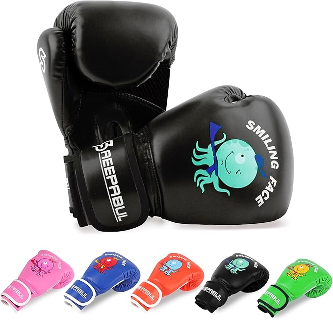 Upgrade Kids Boxing Gloves for 3-8 Year Boys and Girls, Toddler Boxing Gloves for Kids Training, Boxing Gloves Kid Sparring for Punching Bag, Kickboxing, Muay Thai, MMA