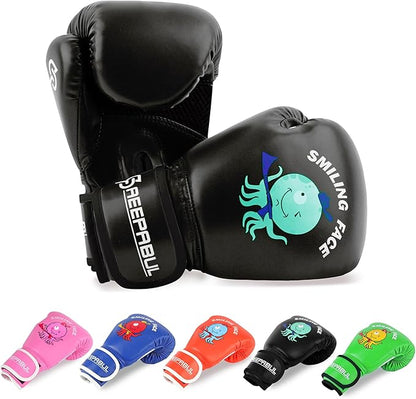 Upgrade Kids Boxing Gloves for 3-8 Year Boys and Girls, Toddler Boxing Gloves for Kids Training, Boxing Gloves Kid Sparring for Punching Bag, Kickboxing, Muay Thai, MMA