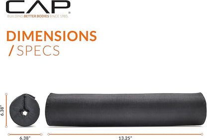 CAP Barbell Squat & Workout Bar Pad – Cushioned Neck & Shoulder Support for Standard & Olympic Bars