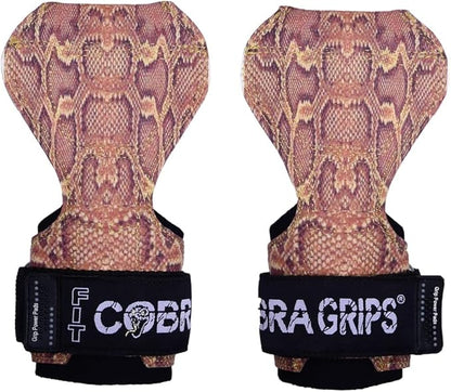 Cobra Grips PRO Weight Lifting Gloves Heavy Duty Straps Alternative with Power Lifting Hooks Padded Wrist Support for Deadlifts & Bodybuilding