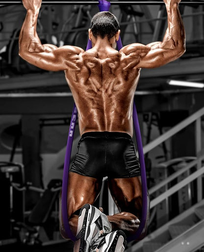 HAPBEAR Pull Up Assistance Bands - Pull Up Bands - Resistance Bands - Exercise Bands Resistance Bands Set - Workout Bands for Working Out, Stretching, Muscle Training