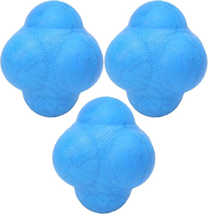 3Pcs Bounce Reaction Balls,Reflexs Ball for Agilitys and Coordination Training