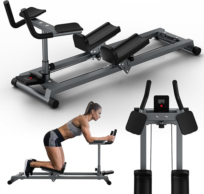 Crawling Machine Workout - Spine Twist and Stretch Trainer, Metal Detachable Crawling Exercise Machine, Exercise Equipment for Home & Gym, Abdominal,Waist and Core Training, Bearing 330lb