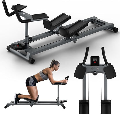 Crawling Machine Workout - Spine Twist and Stretch Trainer, Metal Detachable Crawling Exercise Machine, Exercise Equipment for Home & Gym, Abdominal,Waist and Core Training, Bearing 330lb