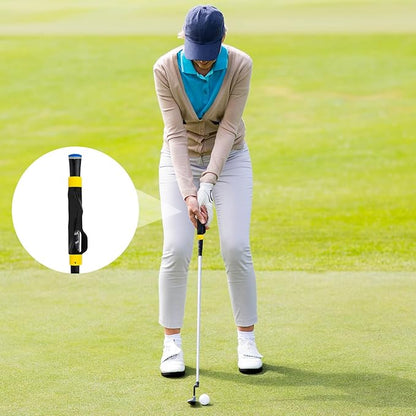 Golf Club Grip Trainer, Right Hand Lightweight Swing Trainer Golf Training Aid with Anti-Slip Wrist Support Accessories for Correct Hand Position & Grasp