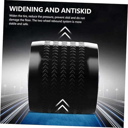 Ab Wheel Roller for Core Workout Home Gym Fitness Equipment Silent and Comfortable Exercise Roller Wheel Suitable for Beginners and Advanced Users Environment-friendly Material