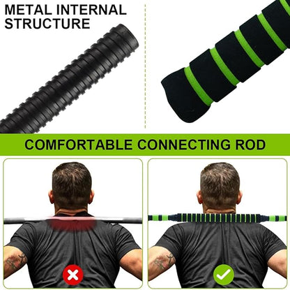 Adjustable Dumbbell Set, 30/44/66/88Lbs Free Weight Set with Connector, 4 In1 Dumbbells Set Used As Barbell, Kettlebells, Push Up Stand,Green and Black