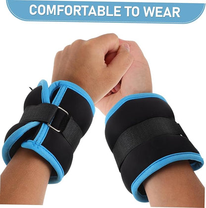 HANABASS 2pcs Leggings Sandbags Weight Lifting Sandbags for Fitness Exercise Workout Adjustable Ankle Weights Training