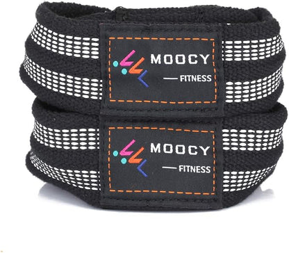 MOOCY Figure 8 Lifting Straps for Deadlift,Weightlifting,Strongman,& Cross Training Strong Weightlifting Wrist Wraps