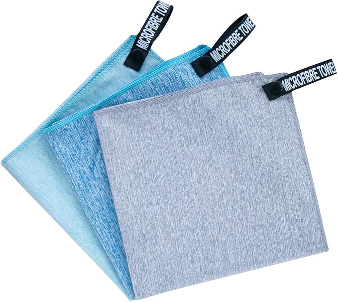 Microfiber Towels Quick Dry Gym Fast Drying Towels for Beach Camping Yoga Travel Sports Towels 3 Pack