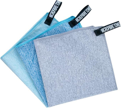 Microfiber Towels Quick Dry Gym Fast Drying Towels for Beach Camping Yoga Travel Sports Towels 3 Pack