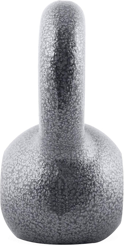 WF Athletic Supply Hammerstone Painted Cast Iron Kettlebells, Home & Gym Equipment, Great for Strength Training, Full Body Workout & Crossfit Training, Color & Size Options Available in 10-80 Pounds