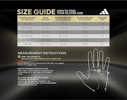 adidas Speed 50 Gel Boxing Gloves - Adult Boxing Gloves for Men & Women - Heavy Bag Gloves, Kickboxing Gloves for Women, MMA Sparring Gloves, Punching Bag Gloves for Men