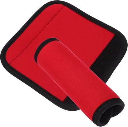 2pcs Portable Barbell Pad with Anti-slip Design for Deadlifts Lightweight Protective Cover for Hip Thrusts Compatible with Dumbbells and Bars Easy to Clean and Store