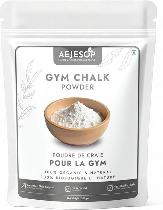 Sports Chalk for Rock Climbing, Weight Lifting, Gymnastics, Tennis & More, 7oz (200g)