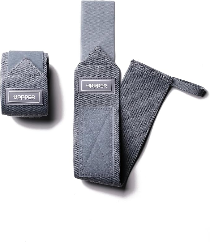 UPPPER Wrist Wraps for Weightlifting – 19" Lifting Wrist Support with Thumb Loop for Bench Press, Powerlifting, and Gym Workouts for Men & Women | Premium Fitness Gear