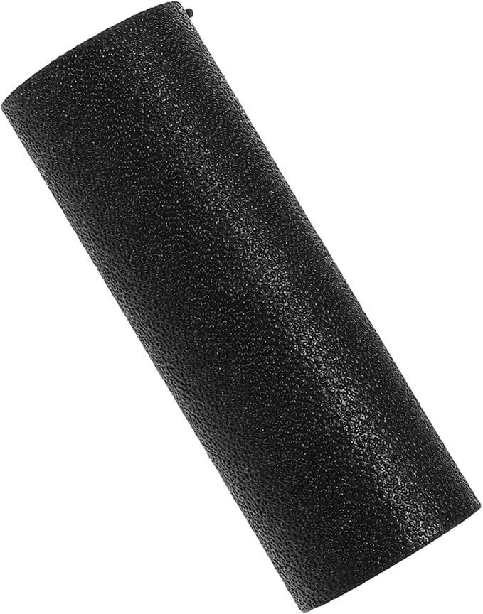 Toyvian Soft Foam Yoga Roller Mini Fitness Yoga Column for Deep Tissue Muscle Massage Portable Body Workout Roller Black