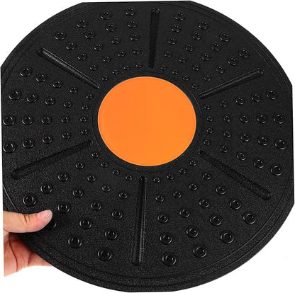 BESTonZON Balance Half Ball Board Wobble Exercise Board for Fitness Rehabilitation and Non Slip Design with Durable Material for Home and Office