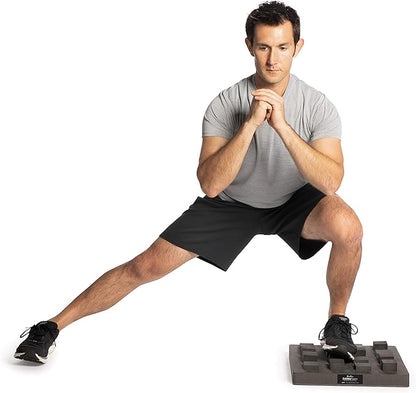 OPTP CobbleFoam Uneven-Surface Balance Trainer - Versatile Balance Board Training System Developed by a Physical Therapist for Injury, Surgery, Rehabilitation, and Sports Training