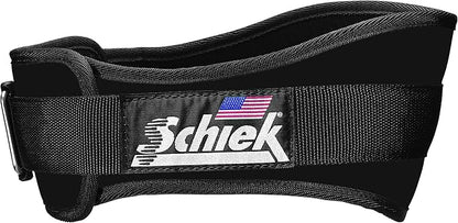 Schiek Sports 2006 Nylon 6" Weight Lifting Belt - Support Belt for Power Lifting