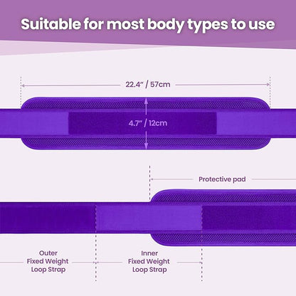 Hip Thrust Belt, Balency Hip Thrust Belt for Dumbbells Heavy, Booty Belt for Hip Thrust, Slip-Resistant Padding Hip Thrust Belt for Gym or Home Workouts, Hip Thrust Band for Dumbbell Kettlebell Plate