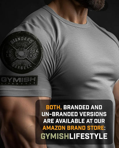 Gymish Lifestyle Gym Therapy Back Printed Men's Shirts Hardcore Gym Workout T-Shirt