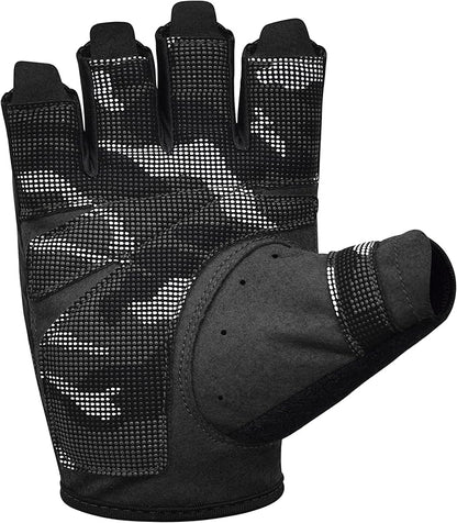 RDX Weight Lifting Gloves, Additional Stretchable Long Wrist Support, Full Palm Grip, Men Women Fitness HIIT Workout, Bodybuilding Powerlifting Strength Training Cycling Exercise Home Gym Equipment