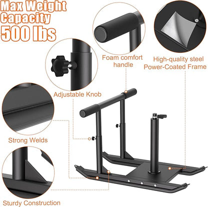 Weight Sled for Training - Heavy Duty Football Sled for Lineman, Sled Pull Workouts, Speed & Strength Training, Football Blocking Sled, Running Sled for Athletes, Weighted Sled for Outdoor & Indoor Workouts
