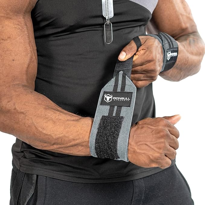 Wrist Wraps for Weightlifting (USPA & IPL Approved) - 18” Premium Quality Wrist Straps for Weightlifting - Weight Lifting Wrist Wraps with Thumb Loop - Best Gym Wrist Wraps for Lifting Weights, Curls & Dips - Lifting Wrist Wraps for Bench, Powerlifting...