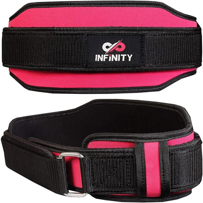 Neoprene Weight Lifting Belts Double Back Support Gym Workout Training Fitness