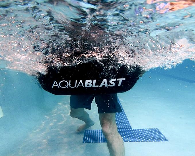 Portable Fitness and Punching Bag for Pools & Swim Spas | Full-Body, Low-Impact Water Resistance Workout | Quick 30-Second Set-Up | Compact & Travel-Friendly